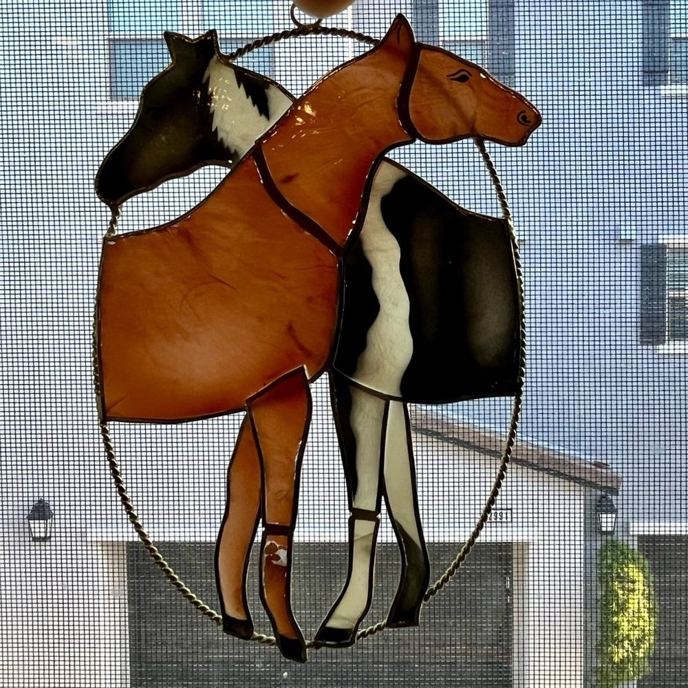 Stained Glass Horse Wall Art - Picture 10 of 10